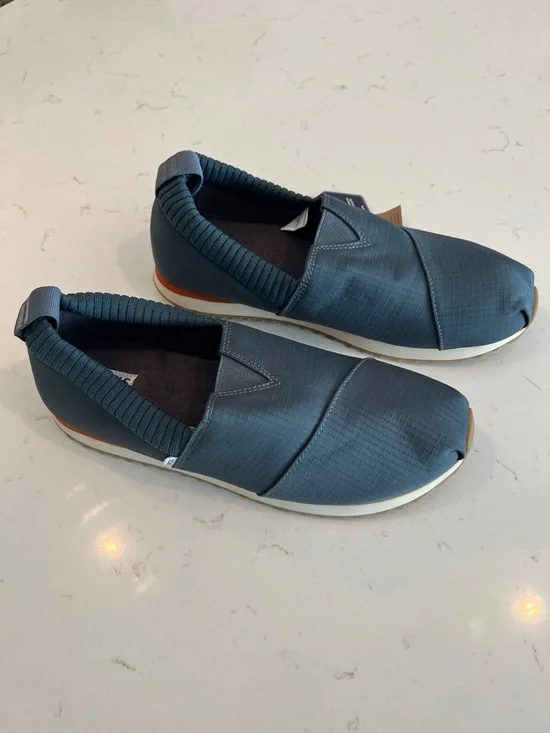 TOMS Alpargata Resident Slip-On Shoes Ripstop Dark Slate Sz 7 NWT - Picture 2 of 9